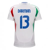 Maglie da calcio Italia Matteo Darmian #13 Seconda Maglia Europei 2024 Manica Corta